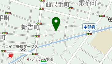 ホンダ豊橋販売大山の地図画像