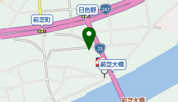 前芝自動車有限会社の地図画像