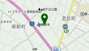 山本自動車有限会社の地図画像