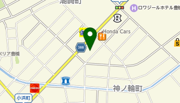 有限会社中西オートセンターの地図画像