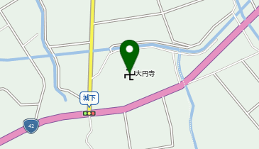 大円寺の地図画像