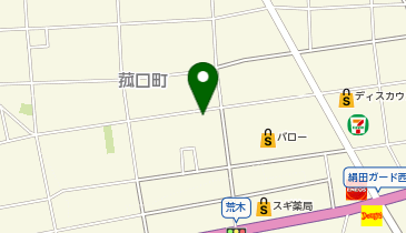 社会福祉法人豊生ら・ばるかの地図画像