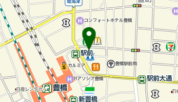 みずほ証券株式会社豊橋支店の地図画像