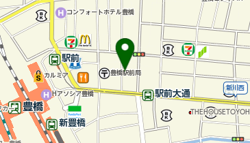 三菱UFJモルガン・スタンレー証券株式会社豊橋支店の地図画像