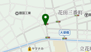 谷山精肉店の地図画像