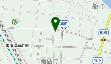 中村精肉店の地図画像