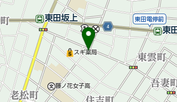 芳屋の地図画像