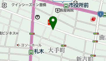 ふとんの平野屋の地図画像