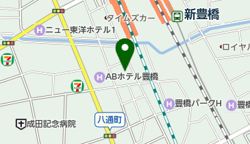 日研総業株式会社豊橋事業所の地図画像