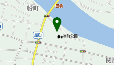 湊神明社の地図画像