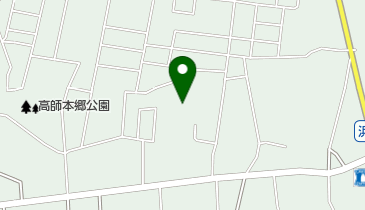 豊橋市 浜道地区体育館の地図画像