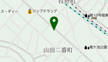 佐原生花店の地図画像