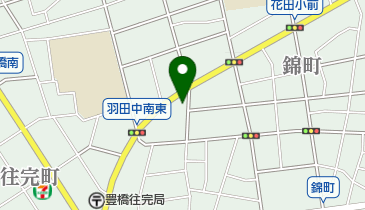 ちやがら生花店の地図画像