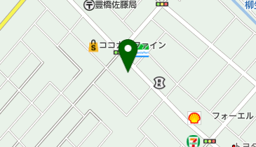 はなふじつつじが丘店の地図画像