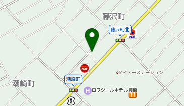 カウカウ豊橋店の地図画像