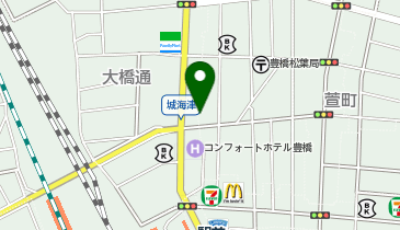 宝石時計メガネ・ヤマモトの地図画像