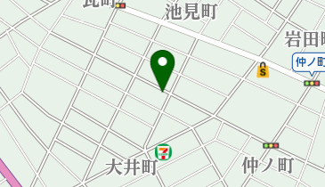 オオイ美容室の地図画像