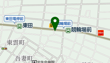 紀の国や美容室の地図画像