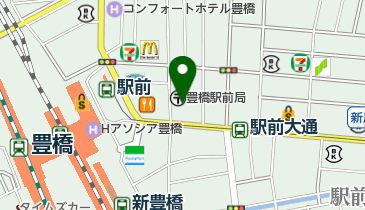 SUGI・1000パーセントグループ 本部の地図画像