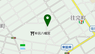 戸田美容室の地図画像