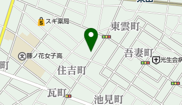 美容院雲母の地図画像