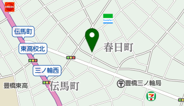 プレステージサロン・ミノワの地図画像