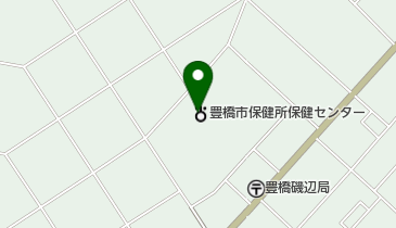豊橋市休日夜間急病診療所の地図画像
