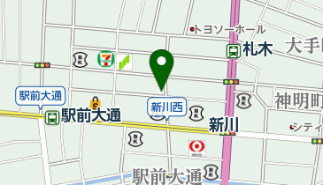 尾崎荒物金物店の地図画像