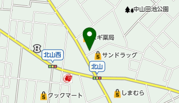 ペットショップラブの地図画像