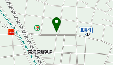 ハートファミリーペットの地図画像