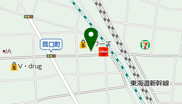 米の飯田の地図画像