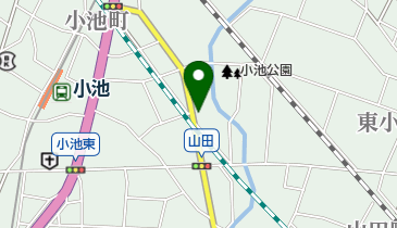 本田米穀店の地図画像