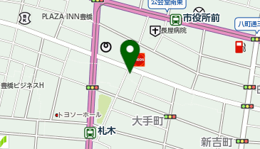 後藤時計眼鏡店の地図画像