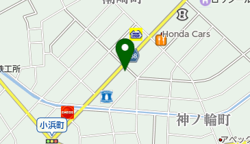 大東園神ノ輪店の地図画像