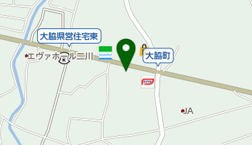 カットサロン二川の地図画像