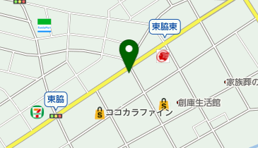 ヘアートークほんだの地図画像