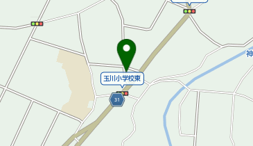 まきの理容店の地図画像