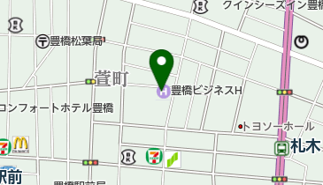 らく楽の地図画像