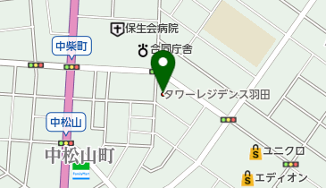 ボナペティの地図画像