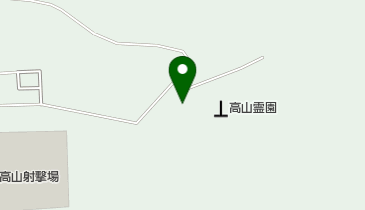 高山霊園管理事務所の地図画像