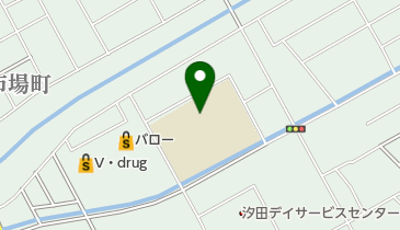 汐田校区市民館の地図画像