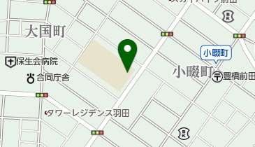 新川校区市民館の地図画像