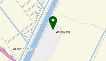 豊橋市役所 上下水道局 下水道施設課中島処理場の地図画像