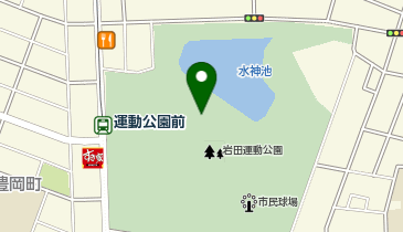 豊橋市役所 豊橋市スポーツ協会の地図画像