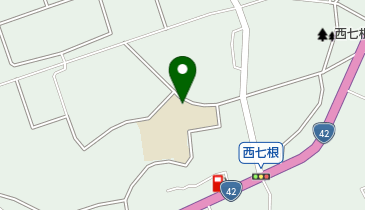 高根校区市民館の地図画像