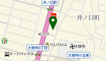中日トーヨー住器株式会社岡崎営業所の地図画像