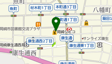 ビズダヤンズショップの地図画像