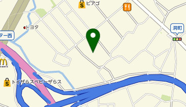 スーパー銭湯ふろ屋の地図画像