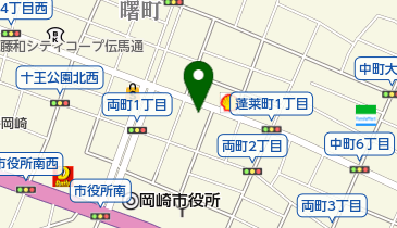 おいだいら硝子店の地図画像