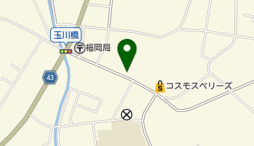 川澄ガラス店の地図画像